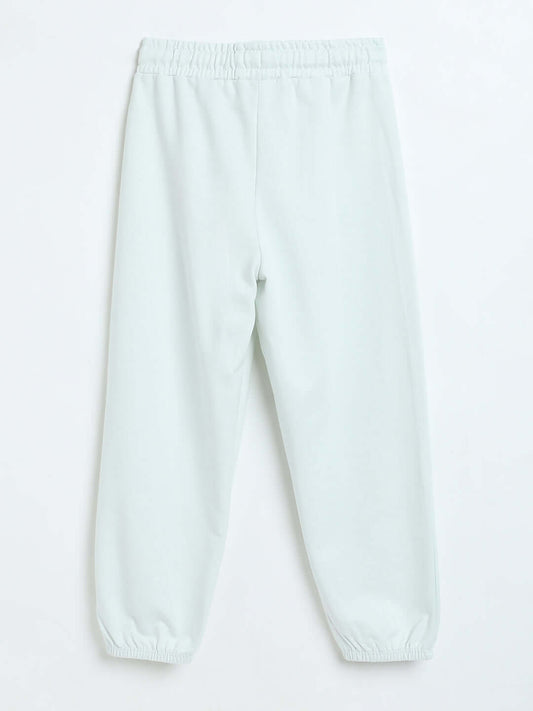 Milou Girls Country Air Loopknit Joggers White - Milou - Care. The Swiss WayJogger