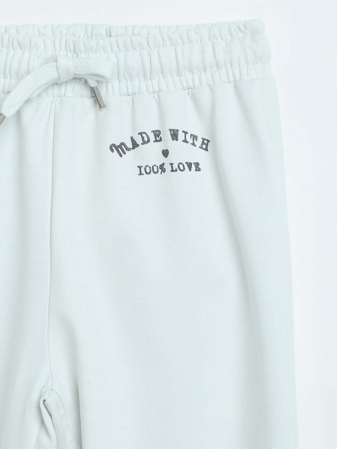 Milou Girls Country Air Loopknit Joggers White - Milou - Care. The Swiss WayJogger