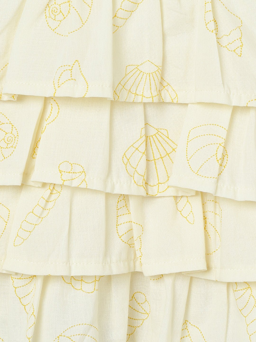 Milou Girls Flared Top & Shorts Co-ord Set Pastel Yellow - Milou - Care. The Swiss WaySets & Suits
