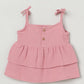 Milou Girls Flared Top & Shorts Co-ord Set Pink Set - Milou - Care. The Swiss WaySets & Suits