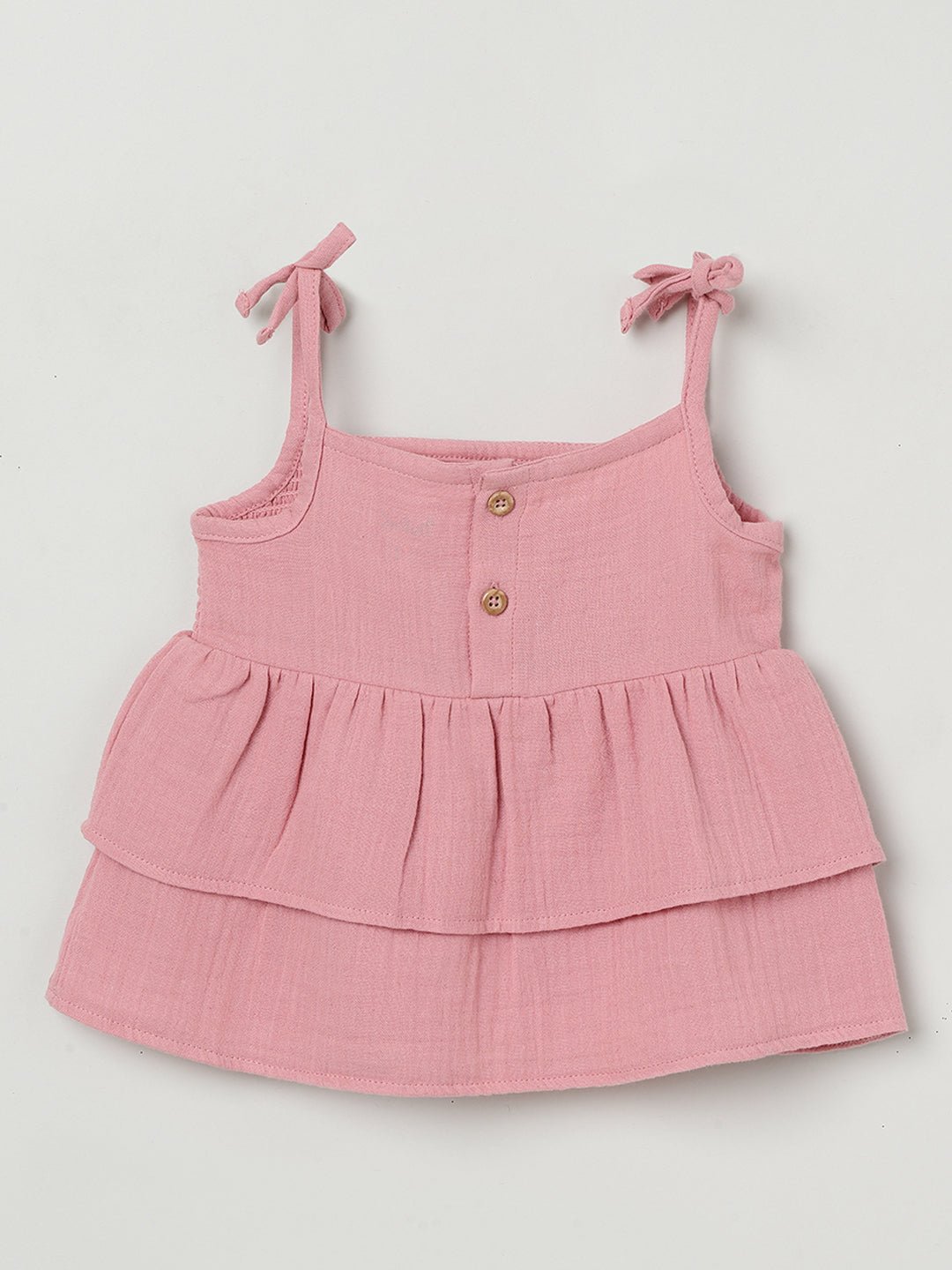 Milou Girls Flared Top & Shorts Co-ord Set Pink Set - Milou - Care. The Swiss WaySets & Suits