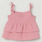 Milou Girls Flared Top & Shorts Co-ord Set Pink Set - Milou - Care. The Swiss WaySets & Suits