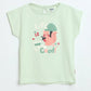 Milou Girls Graphic T-Shirt Mint Green - Milou - Care. The Swiss WayTops & T-shirts