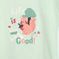 Milou Girls Graphic T-Shirt Mint Green - Milou - Care. The Swiss WayTops & T-shirts