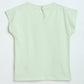 Milou Girls Graphic T-Shirt Mint Green - Milou - Care. The Swiss WayTops & T-shirts