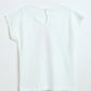 Milou Girls Graphic T-Shirt White - Milou - Care. The Swiss WayTops & T-shirts