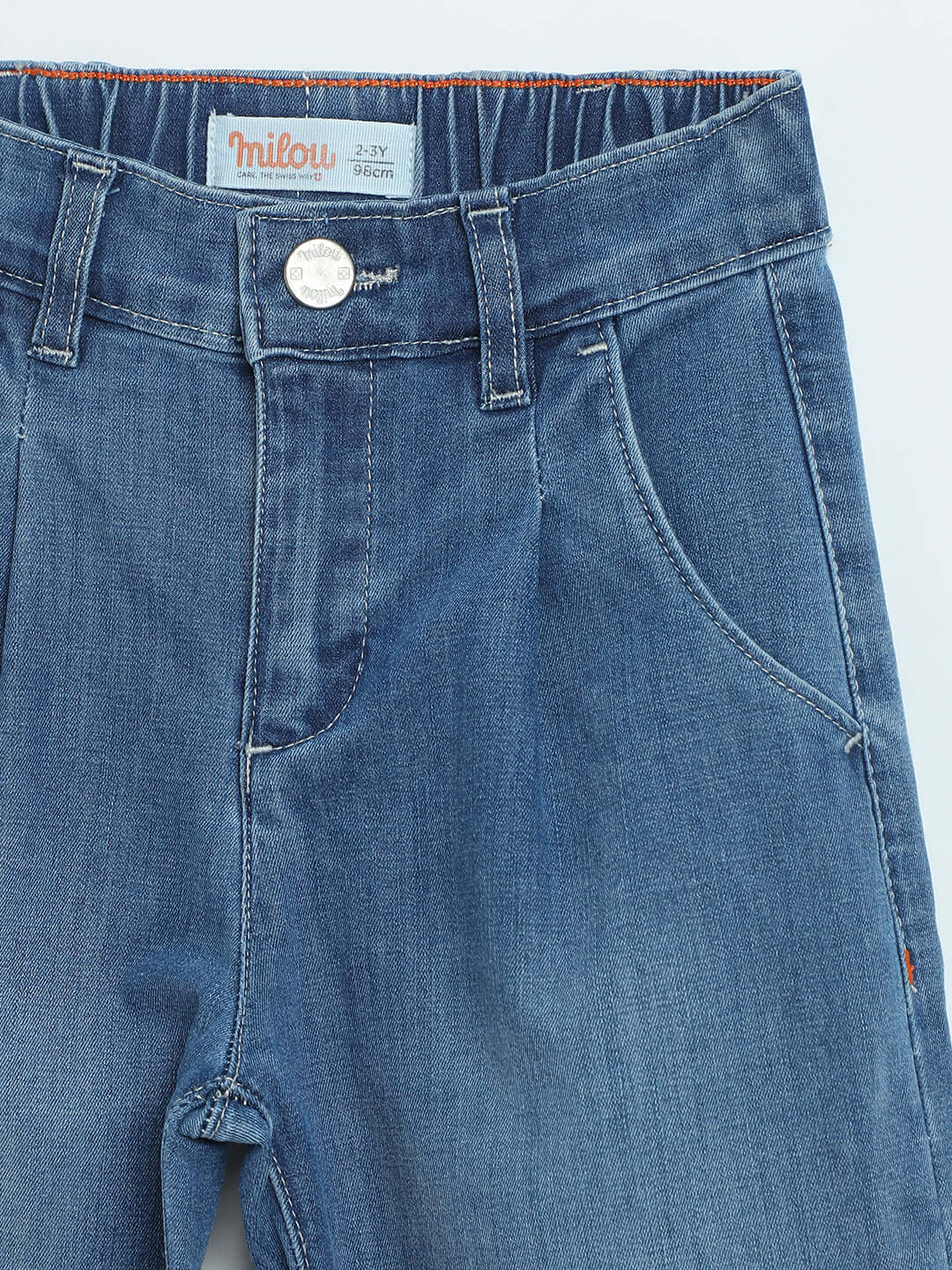 Milou Girls Light Blue Denim Pants - Milou - Care. The Swiss WayJeans & Trousers
