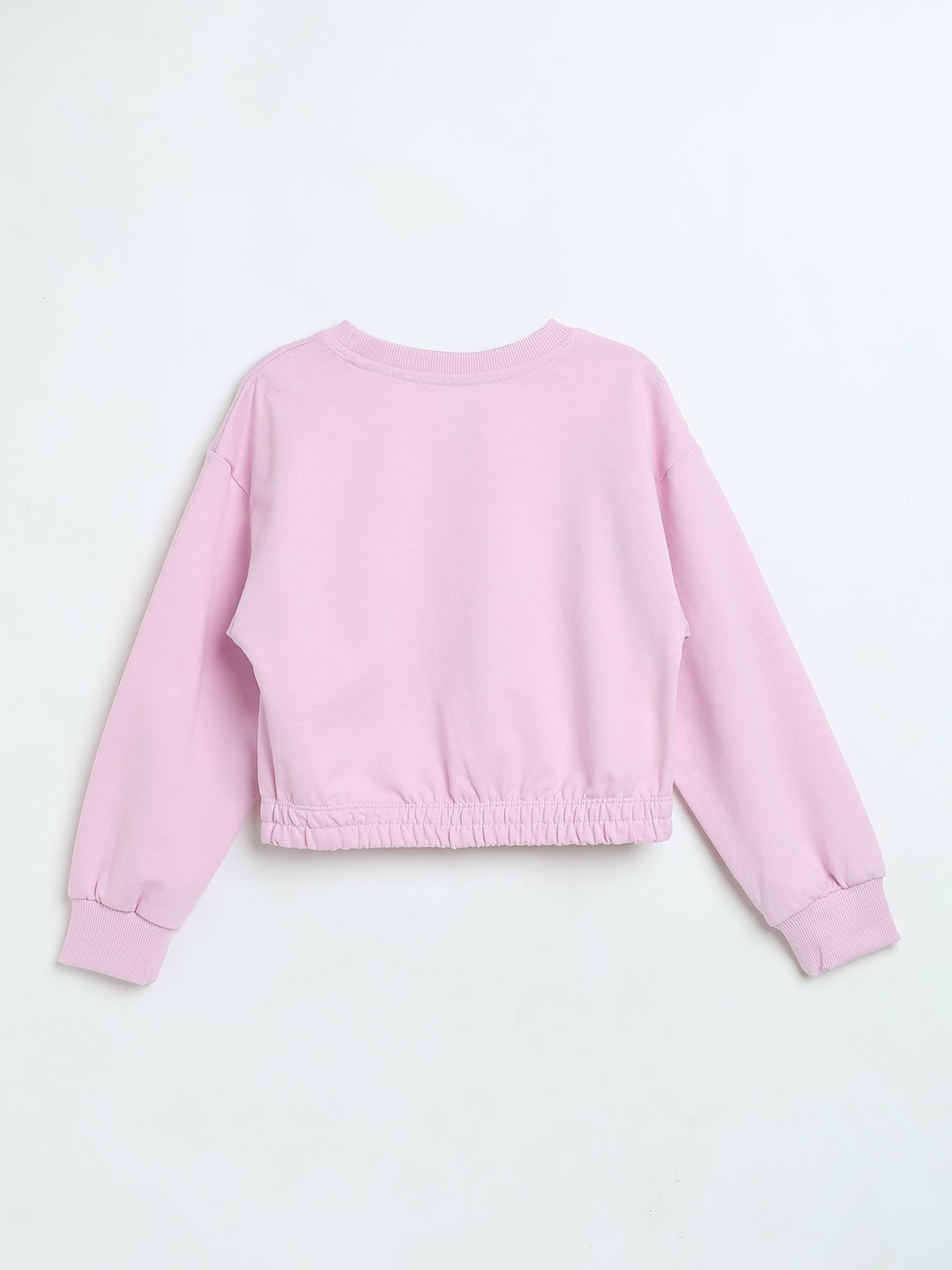 Milou Girls Loopknit Sweatshirt Pink Cropped - Milou - Care. The Swiss WaySweatshirt & Jackets