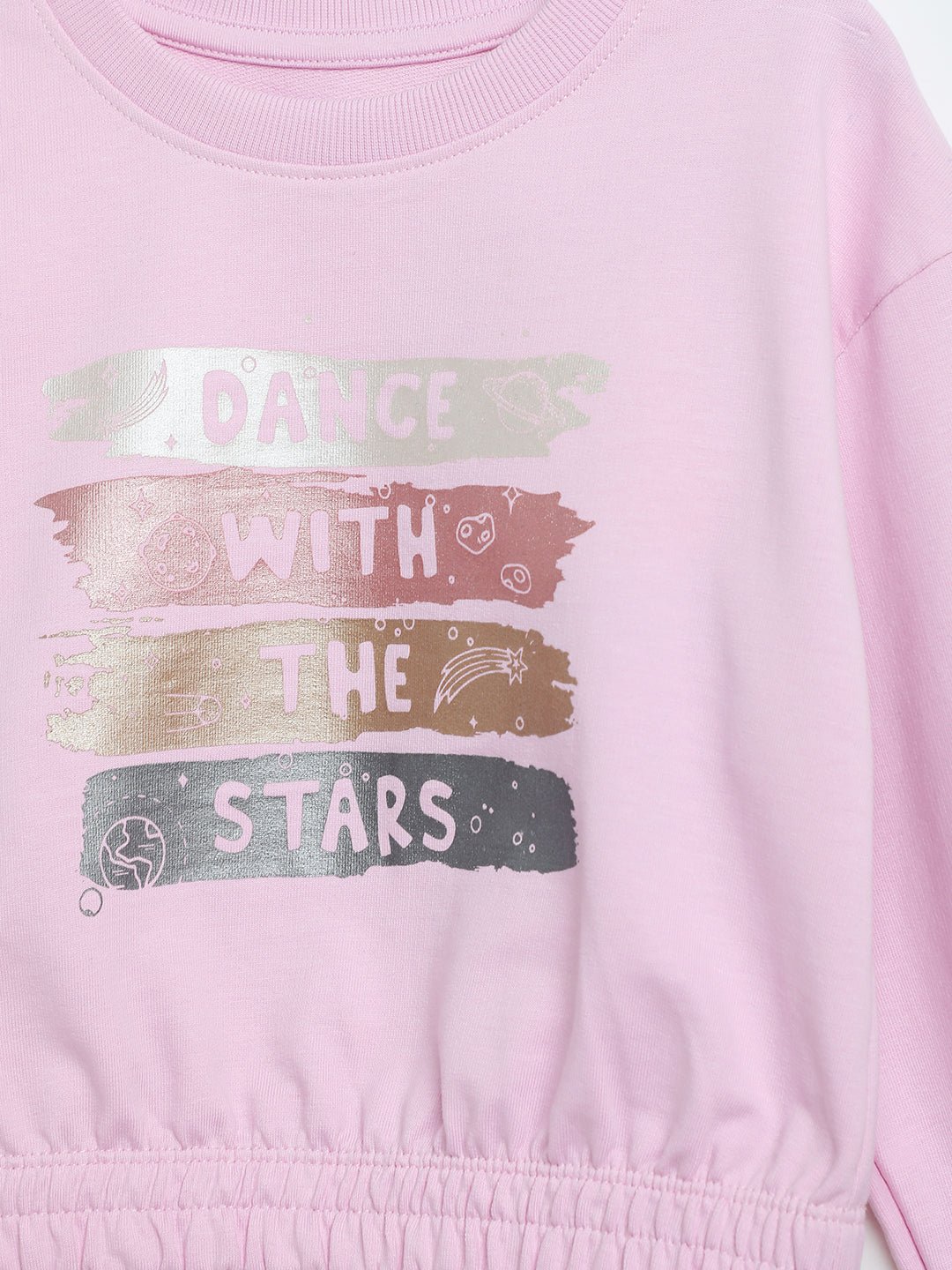 Milou Girls Loopknit Sweatshirt Pink Cropped - Milou - Care. The Swiss WaySweatshirt & Jackets
