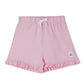 Milou Girls Mid Thigh Solid Frilled Hem Shorts Pink - Milou - Care. The Swiss WayShorts