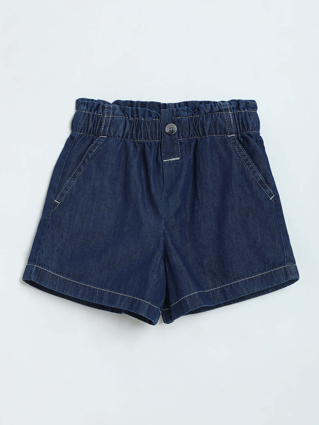Milou Girls Midnight Blue Denim Shorts - Milou - Care. The Swiss WayShorts