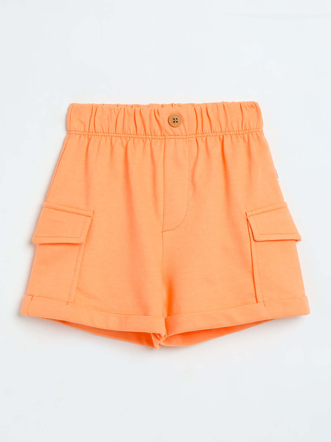 Milou Girls Orange Poplin Shorts - Milou - Care. The Swiss WayShorts