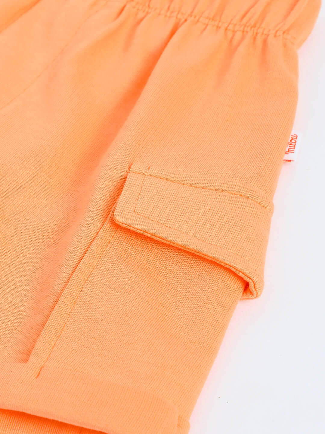 Milou Girls Orange Poplin Shorts - Milou - Care. The Swiss WayShorts
