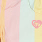 Milou Girls Pastel Stripe Cotton Shorts Pastel Stripe - Milou - Care. The Swiss WayShorts