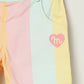 Milou Girls Pastel Stripe Cotton Shorts Pastel Stripe - Milou - Care. The Swiss WayShorts