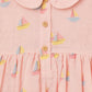 Milou Girls Pink Cotton Dress - Milou - Care. The Swiss WayDress