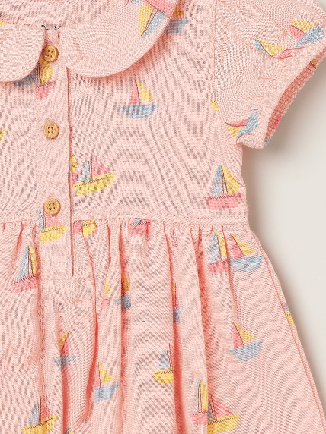 Milou Girls Pink Cotton Dress - Milou - Care. The Swiss WayDress