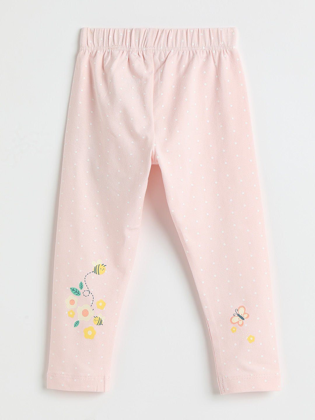 Milou Girls Pink Cotton Leggings - Milou - Care. The Swiss WayLegging