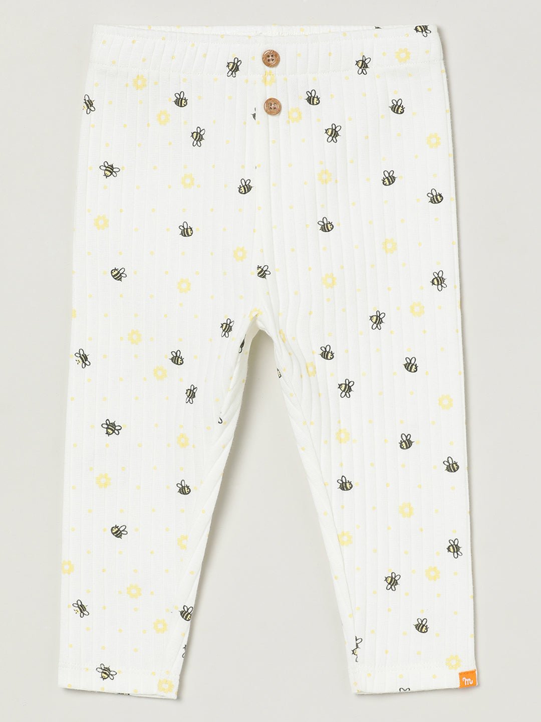 Milou Girls Printed Leggings White Floral Print - Milou - Care. The Swiss WayLegging