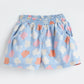 Milou Girls Printed Shorts Blue Floral Print - Milou - Care. The Swiss WayShorts