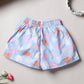 Milou Girls Printed Shorts Blue Floral Print - Milou - Care. The Swiss WayShorts