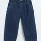 Milou Girls Straight-Leg Denim Pants Blue - Milou - Care. The Swiss WayJeans & Trousers