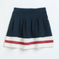 Milou Girls Tennis Knit Skirt Navy Blue Stripe - Milou - Care. The Swiss WaySkirt