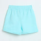 Milou Girls Whisper Blue Loopknit Shorts - Milou - Care. The Swiss WayShorts