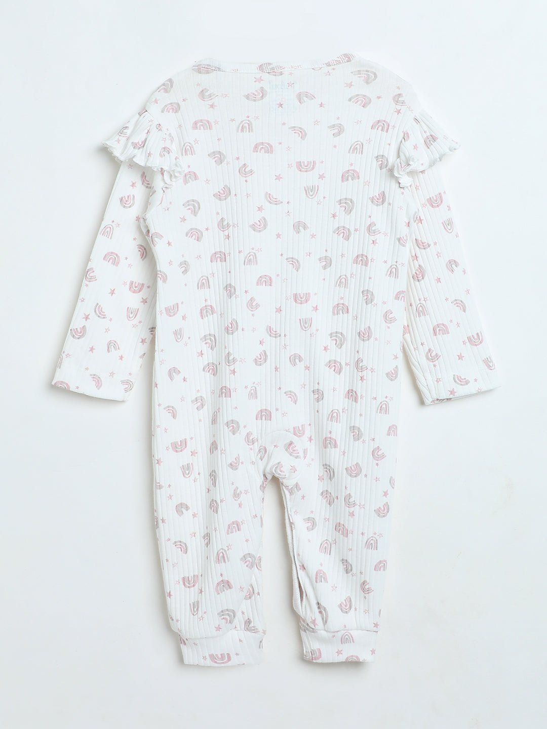 Milou Infant Girls Floral Print Bodysuit White - Milou - Care. The Swiss WayBodysuit