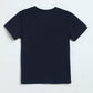 Milou Kids Boys Cotton Graphic T-Shirt Navy Blue - Milou - Care. The Swiss WayT-Shirt