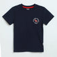 Milou Kids Boys Cotton Graphic T-Shirt Navy Blue - Milou - Care. The Swiss WayT-Shirt
