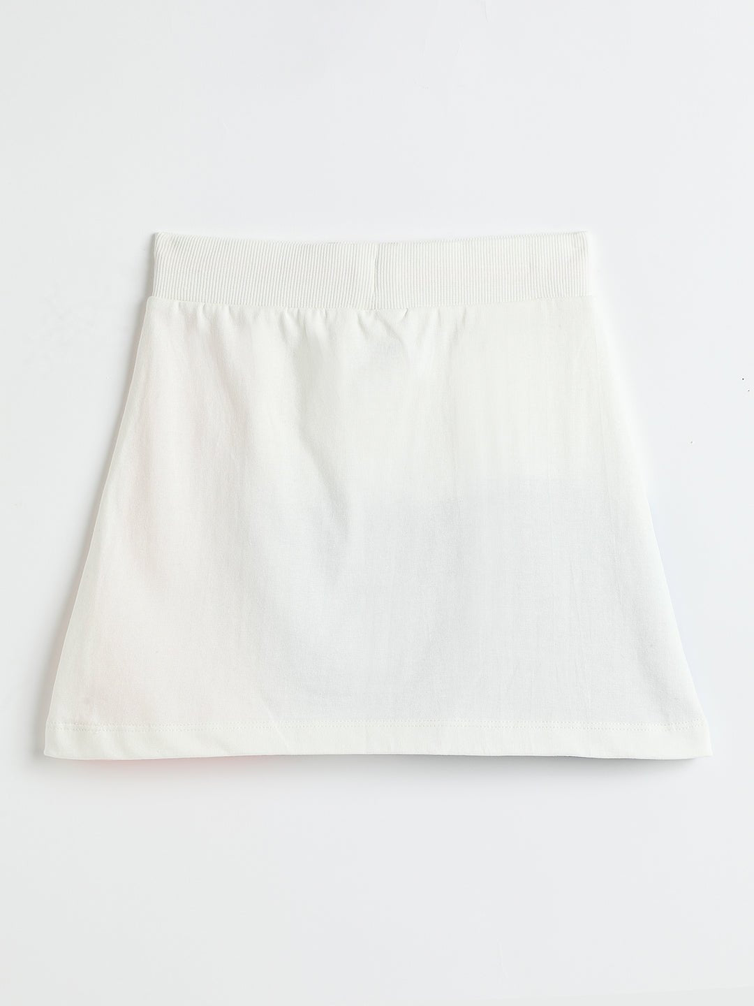 Milou Kids Girls Cotton Bio-Washed Printed Skirt White - Milou - Care. The Swiss WaySkirt