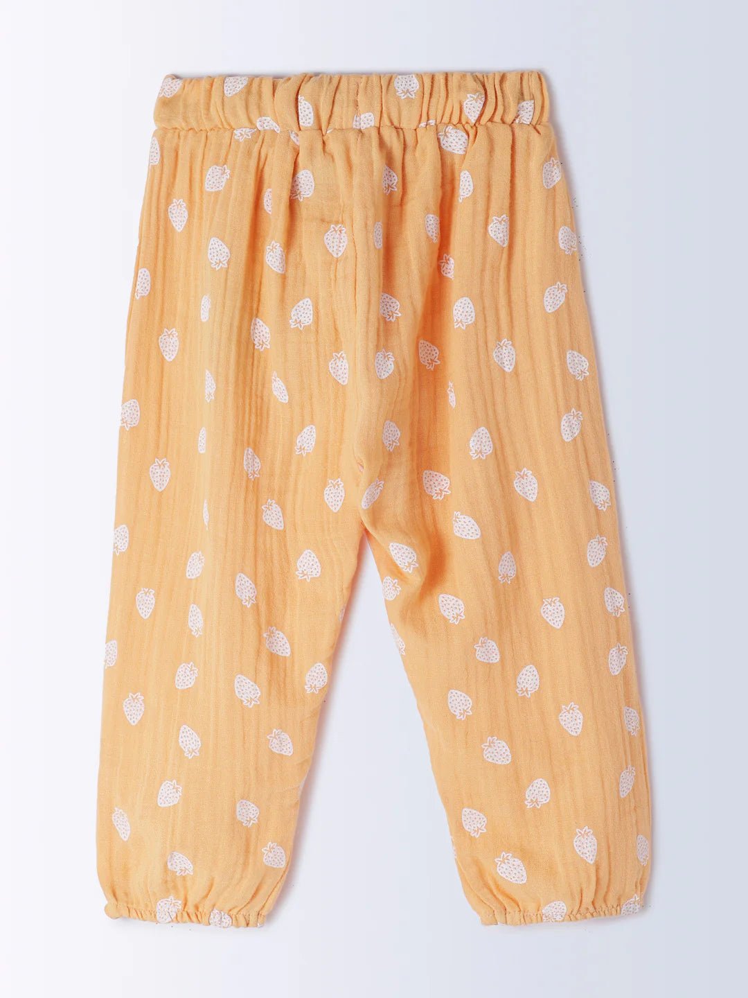 Milou Kids Girls Orange Cotton Trousers - Milou - Care. The Swiss WayJeans & Trousers