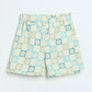 Milou Toddler Girls Cotton Shorts Light Blue Check - Milou - Care. The Swiss WayShorts
