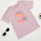 Milou Toddler Girls Half Sleeve Printed T-Shirt Lavender Strawberry Print - Milou - Care. The Swiss WayTops & T-shirts