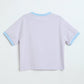 Milou Toddler Girls Lavender Blue Cotton T-Shirt - Milou - Care. The Swiss WayTops & T-shirts