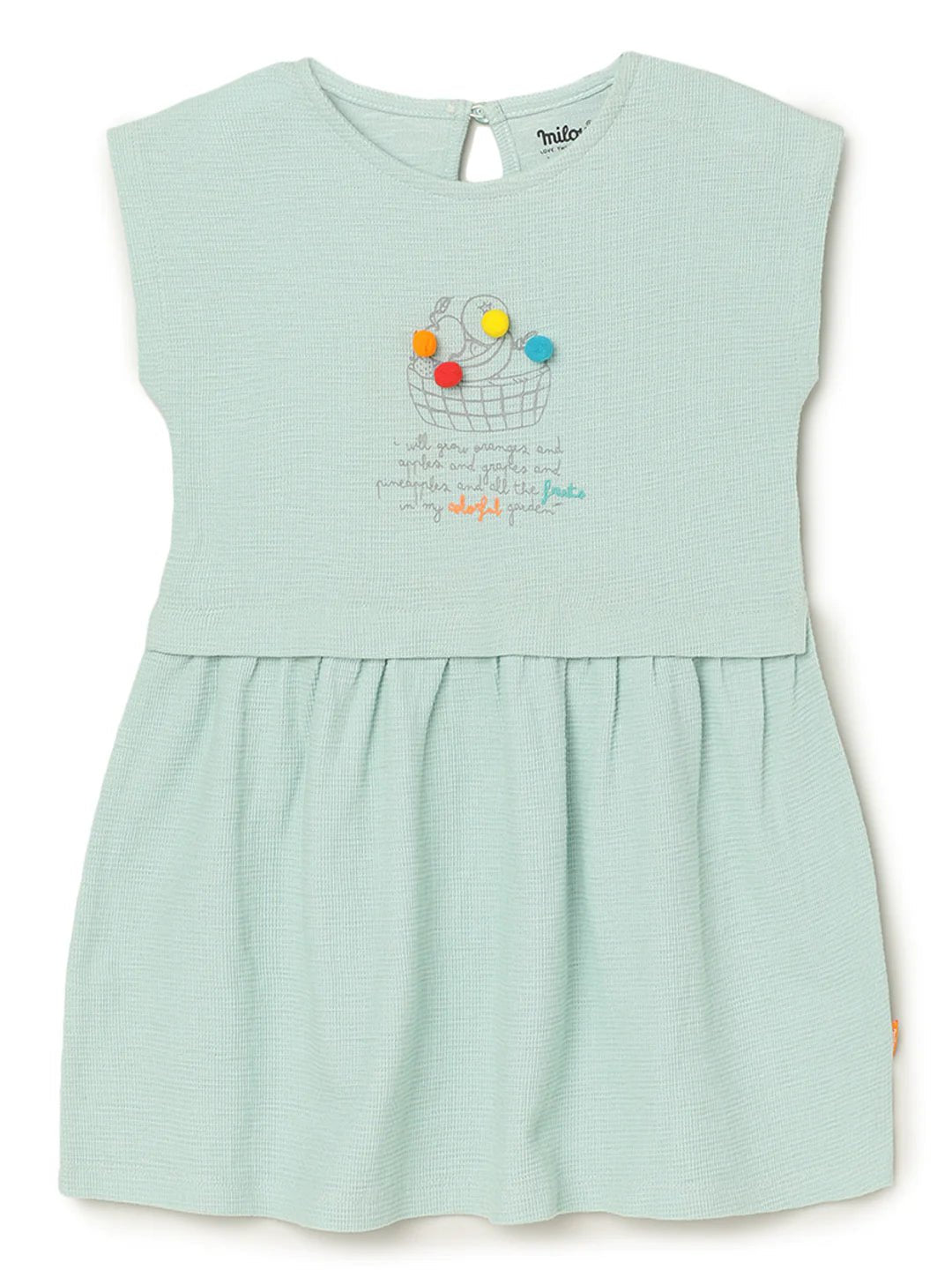Milou Toddler Girls Mint Green Dress - Milou - Care. The Swiss WayDress