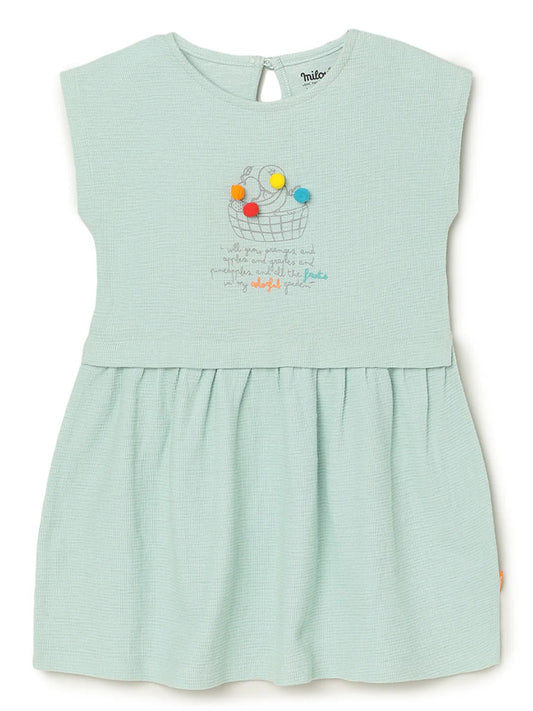 Milou Toddler Girls Mint Green Dress - Milou - Care. The Swiss WayDress