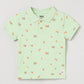 Toddler Polo T-Shirt | Pastel Green Cotton Collared Tee | Milou Kids - Milou - Care. The Swiss WayPolo