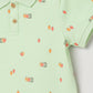 Toddler Polo T-Shirt | Pastel Green Cotton Collared Tee | Milou Kids - Milou - Care. The Swiss WayPolo