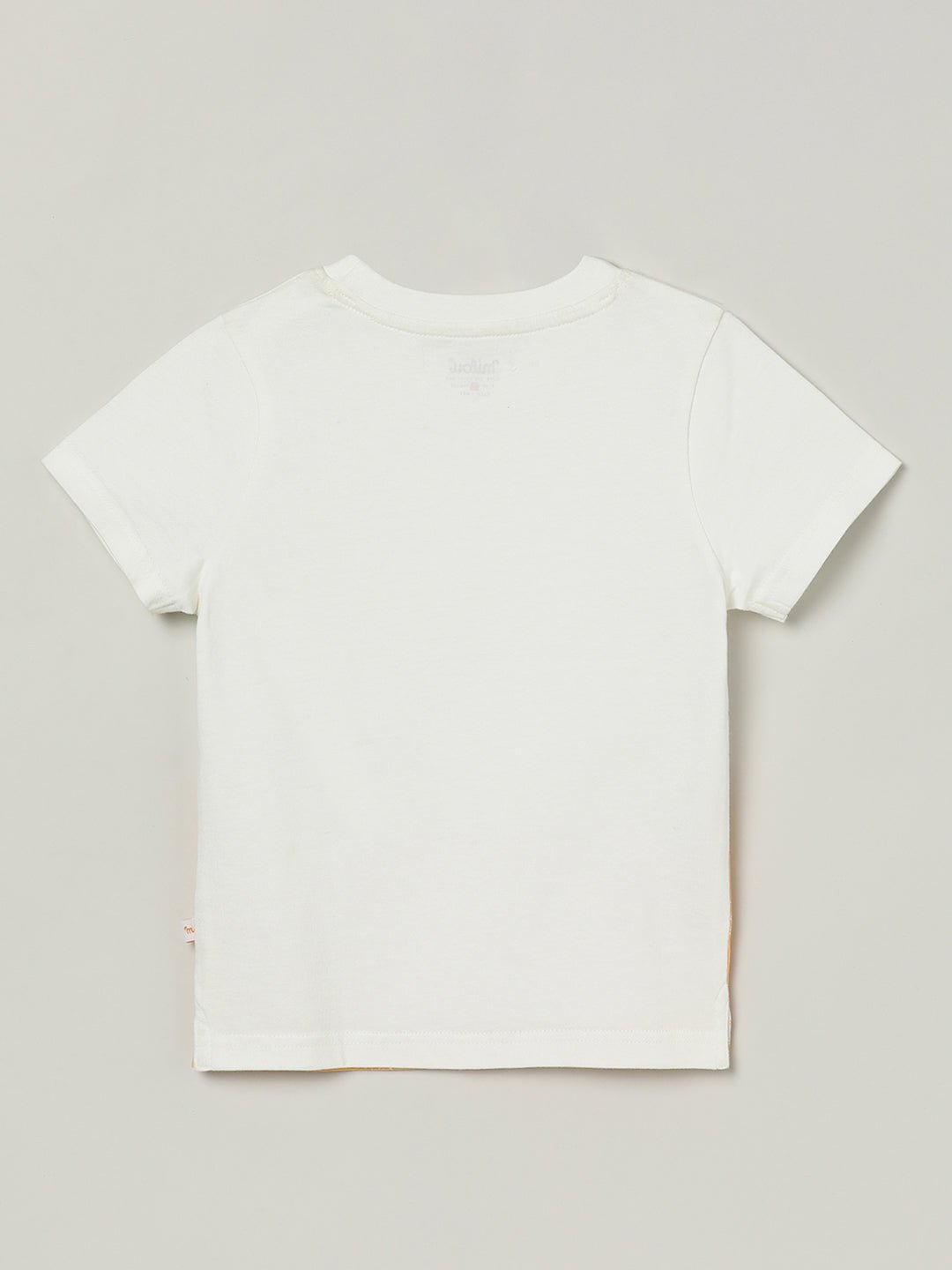 Toddler White Cotton T-Shirt | Kids Graphic Tee | Milou - Milou - Care. The Swiss WayT-Shirt